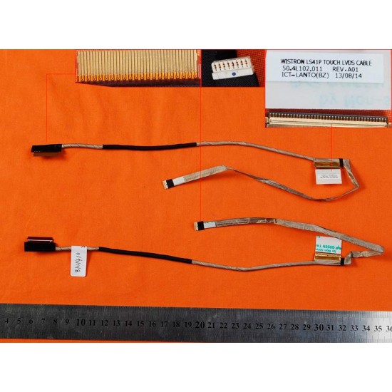 CABLE FLEX DE PANTALLA LENOVO IDEAPAD N410 S410 S410P SERIES | 50.4l102.001 LENOVO 08684
