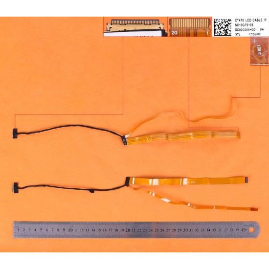 CABLE DE PANTALLA LENOVO THINKPAD T470 A475 SERIES | DC02C009H00 LENOVO 09254