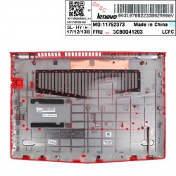 CARCASA INFERIOR CHASIS LENOVO LEGION Y520-15IKBN Y520 Y520-15 SERIES | 5CB0Q41203C COLOR ROJO