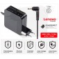 CARGADOR LENOVO COMPATIBLE | 20V / 3.25A | 4.0 x 1.7mm | 65W DIRECTO A PARED ( SIN CABLE )