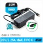 CARGADOR LENOVO ORIGINAL 45W TIPO C LENOVO 10228