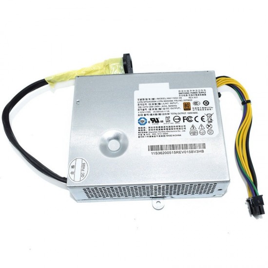 FUENTE DE ALIMENTACIÓN ORIGINAL LENOVO AIO THINKCENTRE M71Z M72Z M93Z M92Z S510 S710 S560 S720 SM712 M722 SERIES | 150W 03T9022 36002084 HKF-1502-3B FSP150-20AI LENOVO 12724