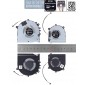 PAR DE VENTILADORES CPU + GPU LENOVO THINKBOOK 13S-IWL K3-IWL S540-13 SERIES | DFS5K123043630-FLDU DFS150305180T-FL05 LENOVO 34235