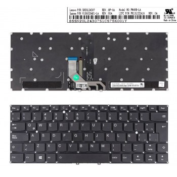 TECLADO LATINO LENOVO YOGA 910-13IKB YOGA 5 PRO SERIES NEGRO SIN FRAME