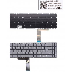 TECLADO ESPAÑOL LENOVO IDEAPAD 320-15IKB 320-15ISK SERIES | GRIS SIN MARCO SN20M63166