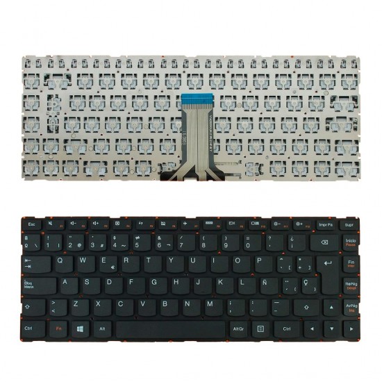 TECLADO ESPAÑOL LENOVO S41-35 S41-70 S41-75 U41-70 SERIES | NEGRO SIN MARCO LENOVO 08240
