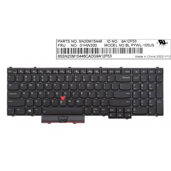 TECLADO US LENOVO THINKPAD P50 P51 P70 P71 SERIES | BLPYWL-105US SN20M15446 01HW200 9A12EPF
