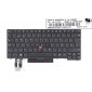 TECLADO ESPAÑOL LENOVO THINKPAD T480S T490 T495 L480 L380 L390 E480 E485 E490 P43S SERIES CON POINTSTICK Y RETROILUMINACION | 01YP280