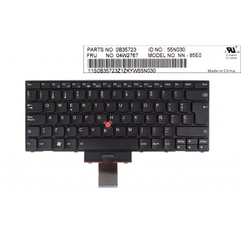 TECLADO ESPAÑOL LENOVO THINKPAD X1 2012 SERIES RETROILUMINADO | 04W2767 FRU04W2767 04W0990 FRU04W0990