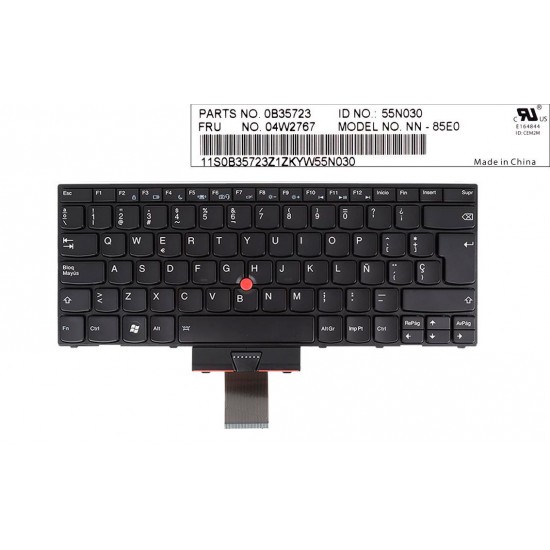 TECLADO ESPAÑOL LENOVO THINKPAD X1 2012 SERIES RETROILUMINADO | 04W2767 FRU04W2767 04W0990 FRU04W0990 LENOVO 12796