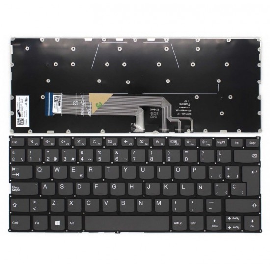 TECLADO LENOVO YOGA 530-14IKB 530-14ARR SIN BACKLIGHT SERIES | PK131721A13 LENOVO 11240