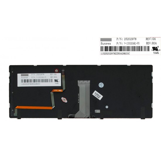 TECLADO PORTUGUÉS LENOVO IDEAPAD Y480 SERIES | RETROILUMINADO LENOVO 10278