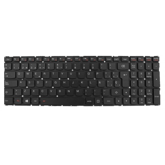 TECLADO ESPAÑOL LENOVO IDEAPAD 700-15ISK 700-17ISK SERIES SIN MARCO RETROILUMINADO LENOVO 12472