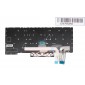 TECLADO ESPAÑOL LENOVO THINKPAD T490S T495S SERIES NO RETROILUMINADO Y CON POINT STICK MARCO NEGRO · 02HM424