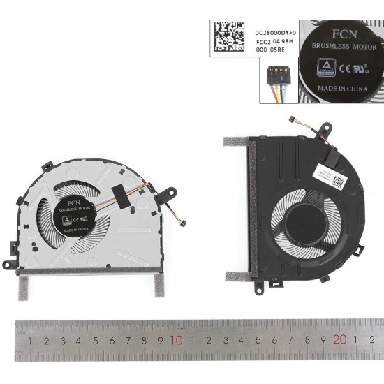 VENTILADOR CPU LENOVO 330S-14IKB 330S-14AST 330S-15AST 330S-15IKB 330S-15ARR SERIES | 5F10R07535 LENOVO 10884