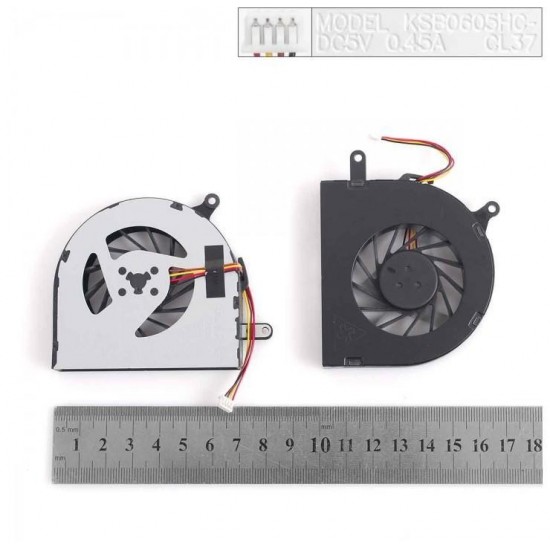VENTILADOR CPU LENOVO IDEAPAD G400 G500 SERIES | GS4100400FAN MG60120V1-C270-S99 KSB0605HC DFS470805CL0T LENOVO 10366