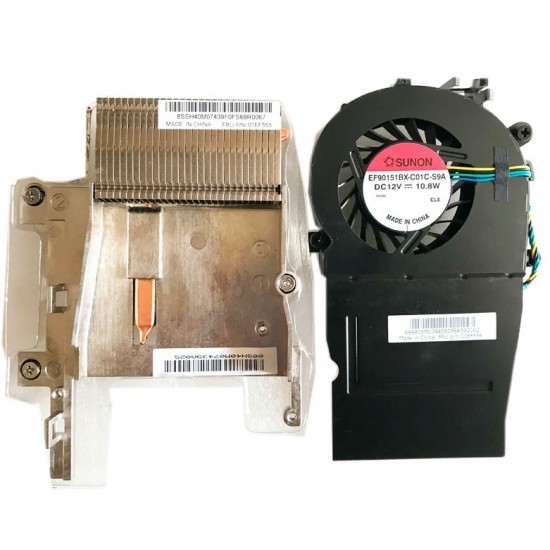 VENTILADOR CPU CON DISIPADOR LENOVO THINKCENTRE M710Q M910Q P320 SERIES | 01EF553 01EF556 FRU01EF556 LENOVO 12316