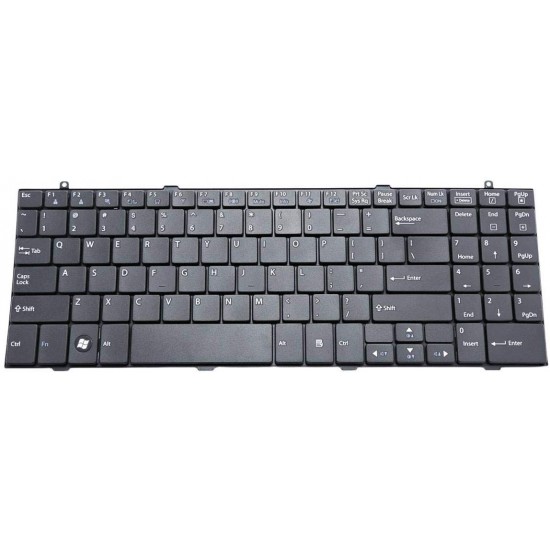 TECLADO INGLÉS LG R580 R560 R590 SERIES NEGRO ( SE ENTREGA JUEGO DE ETIQUETAS EN ESPAÑOL ) LG 01391