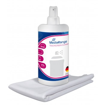 SPRAY Y PAÑO DE LIMPIEZA DE PANTALLAS TÁCTILES MEDIARANGE | 30ML