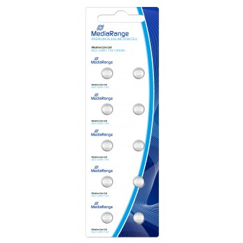 PILAS BOTÓN AG3 | LR41 MEDIARANGE | PACK DE 10 UNIDADES