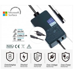 CARGADOR ORIGINAL MICROSOFT SURFACE PRO 3 SURFACE PRO 4 SERIES | LAG-00002