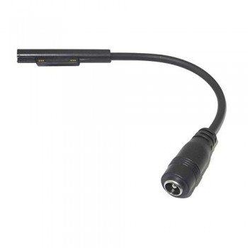 ADAPTADOR 5.5x2.5MM HEMBRA A CONECTOR MICROSOFT SURFACE PRO 3/4 MACHO