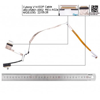 CABLE DE PANTALLA DELL INSPIRON 5410 5418 VOSTRO 14 5415 SERIES | 0CH8M0 450.0N601.0001