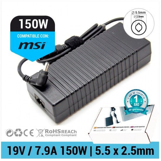 CARGADOR MSI COMPATIBLE | GE62VR-6RF SERIES MSI 05154C