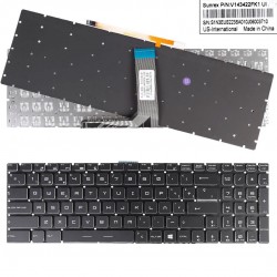 TECLADO ESPAÑOL MSI GT62 GT72 GE62 GE72 GS60 GS70 GL62 SERIES NEGRO SIN MARCO RETROILUMINADO | NSK-FB1LN V143422AK 09JM0030