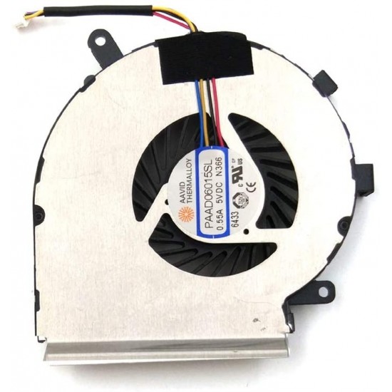 VENTILADOR CPU MSI GV62 GE72VR GP72VR 6RF MS-179B GE62VR GP62MVR MS-16J9 16JB SERIES | PAAD06015SL-N366 MSI 09164