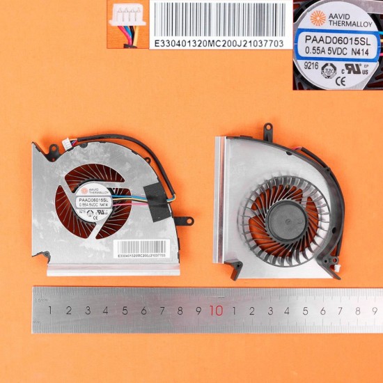 VENTILADOR GPU MSI GE75 GP75 GE63 GP63 GV63 GE73 GL73 VR SERIES | VERSIÓN 1 MSI 09168