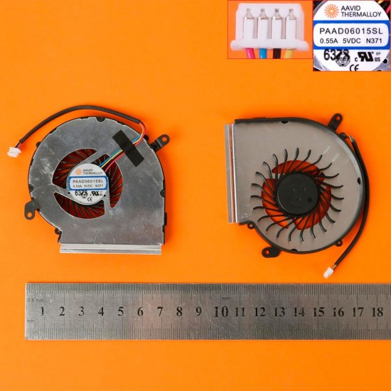 VENTILADOR GPU MSI GL72 GP72 GE62VR GE62VE GE72VR GP62VR GP62MVR GV62 GP72VR GL62M GL62VR GL72VR PE62VR PE62VM MS-16JB SERIES MSI 09166