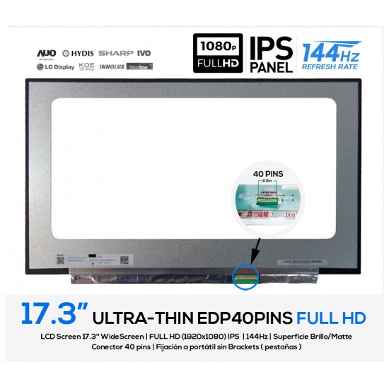 PANTALLA 17.3