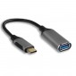 ADAPTADOR MSLFORCE OTG USB C A USB 3.0 HEMBRA MSLFORCE 09802