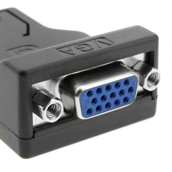 ADAPTADOR DISPLAYPORT MACHO A VGA HEMBRA 15 PINS MSLFORCE 09962
