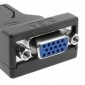 ADAPTADOR DISPLAYPORT MACHO A VGA HEMBRA 15 PINS MSLFORCE 09962