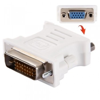 ADAPTADOR DVI (24+1) MACHO A VGA HEMBRA