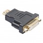 ADAPTADOR DVI ( 24+5 ) MACHO A HDMI MACHO MSLFORCE 09846
