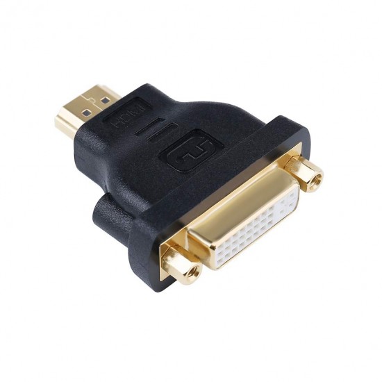 ADAPTADOR DVI ( 24+5 ) HEMBRA A HDMI MACHO MSLFORCE 09814