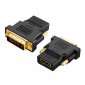 ADAPTADOR DVI ( 24+1 ) MACHO A HDMI HEMBRA 1080P HDTV MSLFORCE 07256