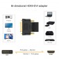 ADAPTADOR DVI ( 24+1 ) MACHO A HDMI HEMBRA 1080P HDTV MSLFORCE 07256