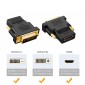 ADAPTADOR DVI ( 24+1 ) MACHO A HDMI HEMBRA 1080P HDTV MSLFORCE 07256