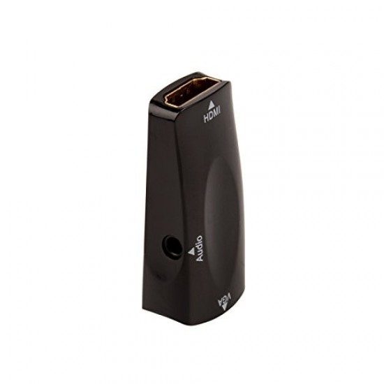 ADAPTADOR HDMI HEMBRA A VGA HEMBRA 1080P CON AUDIO MSLFORCE 09832