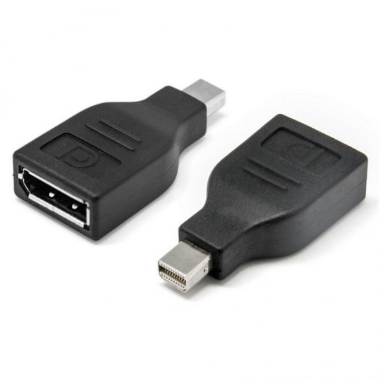 ADAPTADOR MSLFORCE MINI DISPLAYPORT MACHO A DISPLAYPORT HEMBRA 4K@60Hz MSLFORCE 09830