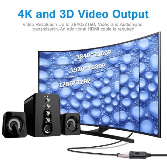 ADAPTADOR MSLFORCE MINI DP A HDMI ACTIVO 4K @ 60Hz MSLFORCE 09826