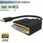 ADAPTADOR MSLFORCE MINI DP A DVI ACTIVO MSLFORCE 09804