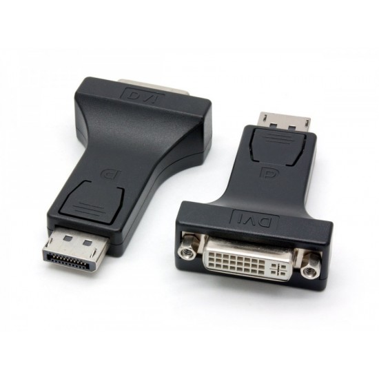 ADAPTADOR MSLFORCE DISPLAYPORT MACHO A DVI-D HEMBRA MSLFORCE 09838