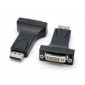 ADAPTADOR MSLFORCE DISPLAYPORT MACHO A DVI-D HEMBRA MSLFORCE 09838