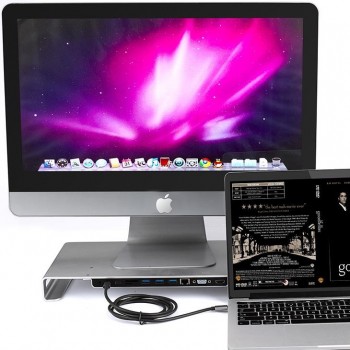 DOCKING STATION CON SOPORTE DE MONITOR MSLFORCE UC-3208