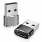 ADAPTADOR MSLFORCE USB A 3.0 MACHO A USB C HEMBRA CON LLAVERO MSLFORCE 09836
